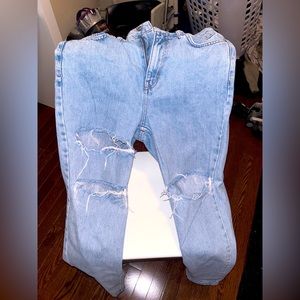 Top Shop Distressed Jeans